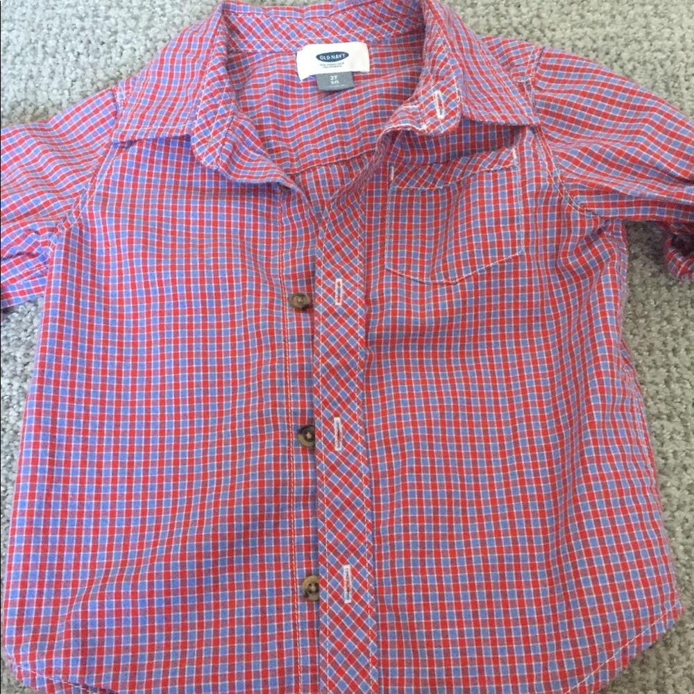Old Navy Toddler Boy Button Down Shirt